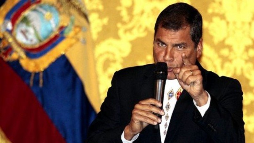 Rafael Correa patrocinó eventos anti-Chevron para promover el fraudulento juicio contra la empresa.