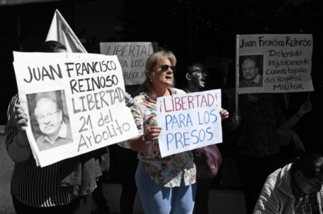 La criminalización de lo protesta social, que ha sido denunciada por la oposición, habría sido instrumentada por tribunales funcionales al Gobierno.  Foto: API