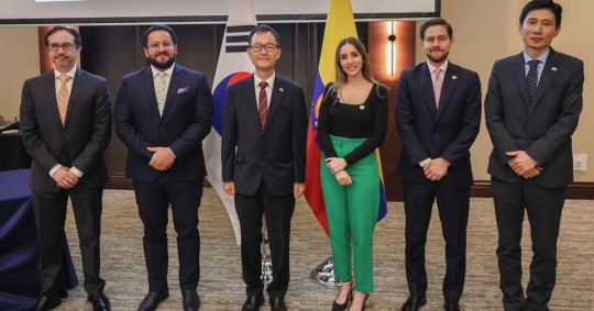 El encuentro fue organizado por la Embajada de Corea en Ecuador. / Foto: cortesía