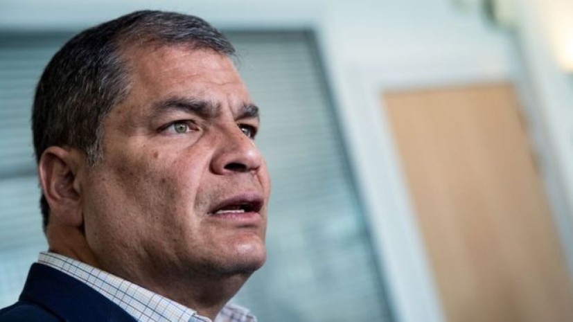  Correa reside en Bélgica desde que dejó la presidencia de Ecuador en mayo de 2017.  Foto: AFP