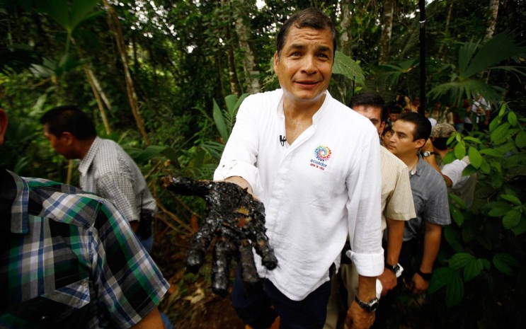 Rafael Correa, en una imagen de archivo. J. J. Foto: El País