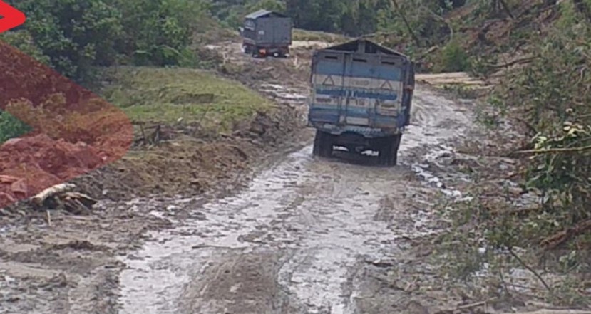 La vía Lumbaquí- La Bonita, en la provincia de Sucumbíos, está habilitada / Foto: cortesía Ministerio de Obras Públicas