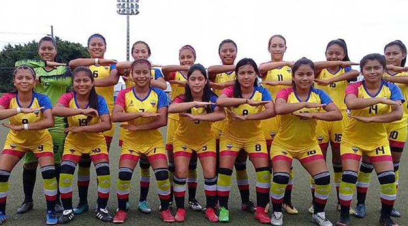 El equipo que disputó los X Juegos Deportivos Nacionales Prejuveniles realizados en Guayaquil. Foto: El Comercio