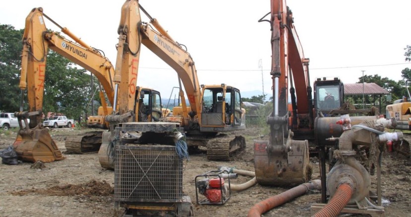 El gobierno suspende la actividad minera en zonas afectadas de Napo / Foto: cortesía ministerio de Gobierno