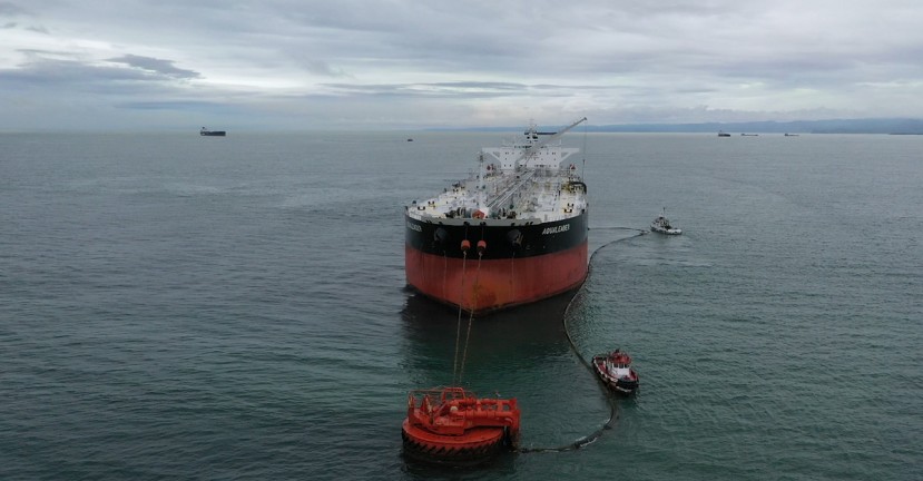 Petroecuador anunció un acuerdo para liberar 27 cargamentos de petróleo que tenía comprometidos con Petrochina entre 2022 y 2023 / Foto: cortesía Petroecuador