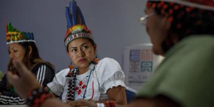 35 lideresas indígenas analizaron las amenazas que enfrenta la Amazonía 