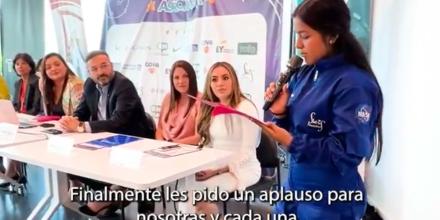 3 niñas regresaron tras su experiencia en la NASA 