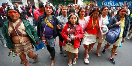 Mujeres indígenas de la Amazonía piden "una vida libre de violencia"