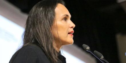 Inés Manzano anunció salida de gerentes de Petroecuador 