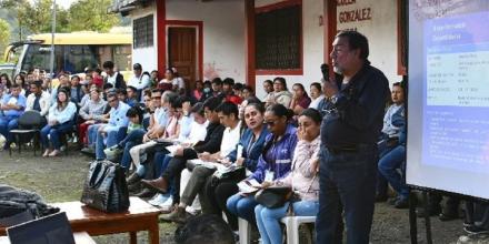 Habitantes de El Chaco fueron informados sobre la construcción del dique