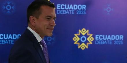 Noboa esquivó críticas en debate electoral y defendió su gestión