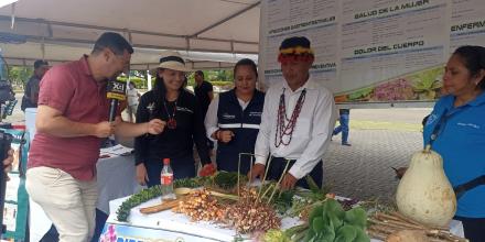 En Sucumbíos se realizó la ‘Feria de Diálogo y Saberes Ancestrales’