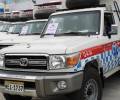 Las últimas 15 ambulancias 4x4 fueron entregadas