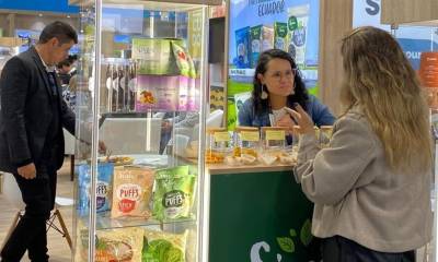 10 empresas promovieron la oferta ecuatoriana de alimentos en París / Foto: cortesía Ministerio de Producción