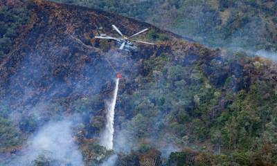 Un total de 3.542 personas han participado en las labores de combate de los incendios / Foto: EFE