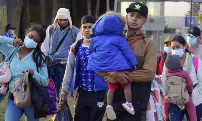 Colombia es el país del continente que acoge a más refugiados con 2,5 millones de personas. Le siguen Perú (976.400) y Ecuador (555.400) / Foto: EFE