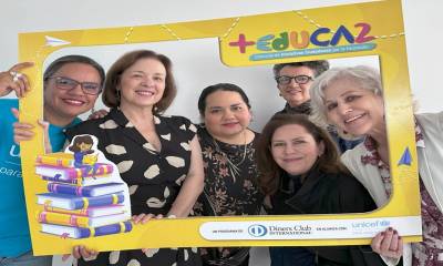 El proyecto ganador del primer premio también cuenta con actividades de refuerzo escolar, con énfasis en la lecto-escritura/ Foto: cortesía Unicef Ecuador