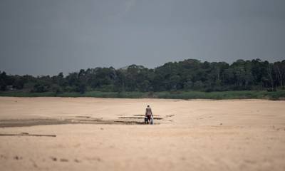 La sequía llegó más temprano a varias regiones de la Amazonía y está más severa y extensa que el año pasado / Foto EFE