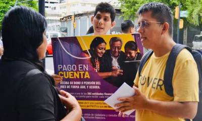 La campaña ‘Pago en Cuenta’ comenzó el 10 de junio / Foto: cortesía MIES 