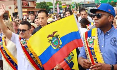 El desfile contó con más de 20 carros alegóricos que recorrieron 17 cuadras de Queens / Foto: cortesía Presidencia 