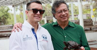  Los presidentes Daniel Noboa y Gustavo Petro recorrieron el Parque Nacional Galápagos/ Foto: cortesía Presidencia