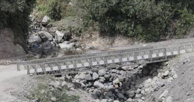 La erosión del río Coca ha provocado muchos daños viales en la región amazónica / Foto: El Oriente