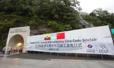 Coca Codo Sinclair fue inaugurada en 2016 / Foto: cortesía El Comercio 