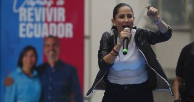 Luisa González es una abogada con raíces campesinas en la costa ecuatoriana / Foto: EFE