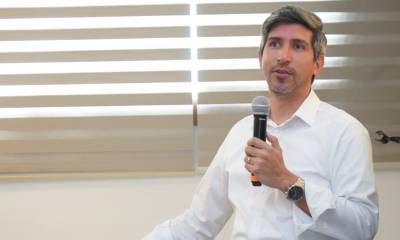 Francisco Briones, director del SRI, señaló que el rendimiento obedece a un repunte en el rubro de ventas / Foto: cortesía Francisco Briones