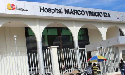 El hospital Marco Vinicio Iza empezó como centro de salud en 1986 / Foto: cortesía 