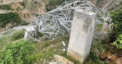 La torre número 15 destruida en los últimos cuatro años en esta localidad / Foto: cortesía Perú21