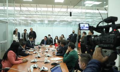 El informe debe ser entregado al presidente de la Asamblea Nacional (Parlamento), Virgilio Saquicela/ Foto: Cortesía Asamblea Nacional