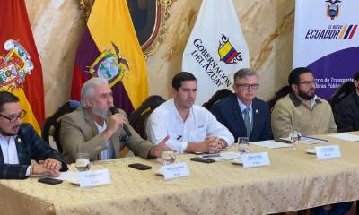 Se trata de siete proyectos, cuatro de ellos en la carretera que une las ciudades de Cuenca, Azogues y Biblián./ Foto: Gobernación de Azuay