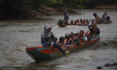 Los migrantes irregulares deportados o expulsados fueron procesados según la ley migratoria de Panamá / Foto: EFE