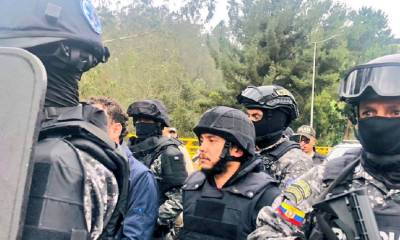La entrega se realizó en el puente de Rumichaca, el principal paso fronterizo entre Colombia y Ecuador / Foto: cortesía Policía Nacional