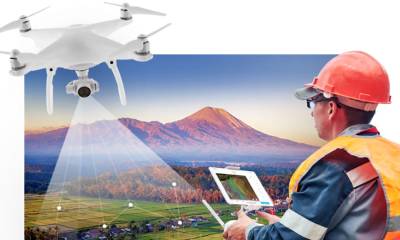 Los drones facilitan el estudio de la geomorfología y la detección de cambios en el paisaje / Foto: IIGE