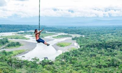 La soga de Tarzán es recomendada para los amantes de la adrenalina / Foto: cortesía 