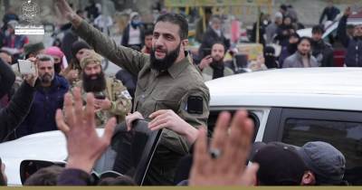 El líder insurgente, Ahmed al Charaa, llamó a la población a salir a las calles este viernes para mostrar su "alegría" por la "victoria" / Foto: EFE