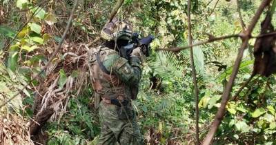 El operativo se llevó a cabo en el sector de Puerto Rodríguez./ Foto: cortesía Ejército