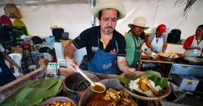 El festival, que tiene lugar del 5 al 8 de diciembre en el Parque Bicentenario, ya se ha vuelto una de las citas gastronómicas del año en la capital ecuatoriana./ Foto: cortesía EFE