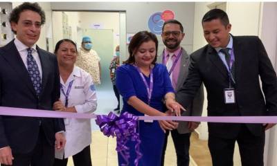 En el Hospital General de Macas se inauguró el área de neonatología / Foto: cortesía Ministerio de Salud