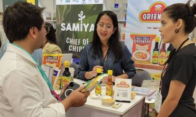 Ecuador presentó snacks de plátano, yuca, maíz, barras de chocolate, pastas, salsas... / Foto: cortesía Ministerio de Producción 