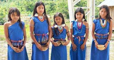 El centro Educativo Comunitario Intercultural Bilingüe Wampach está ubicado en Zamora Chinchipe / Foto: cortesía Ministerio de Educación