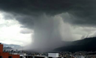 El clima cambiante en Ecuador mantiene alerta al Inamhi / Foto: cortesía Inamhi