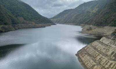 El déficit de lluvias en la región ha complicado la situación del embalse / Foto: cortesía Celec