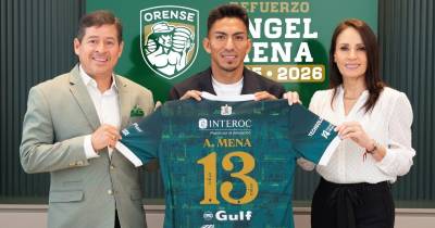 En el Orense también milita desde 2021 Gabriel Achilier / Foto: cortesía Orense Sporting Club