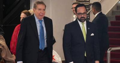 González Urrutia, exiliado en España desde septiembre pasado, será recibido por el jefe de Estado dominicano, Luis Abinader, y miembros de su Gobierno en el Palacio Nacional en Santo Domingo./ Foto: cortesía EFE