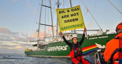 Los 300 millones de dólares que solicita ET ponen en peligro la continuidad de la oficina de Greenpeace / Foto: cortesía Greenpeace