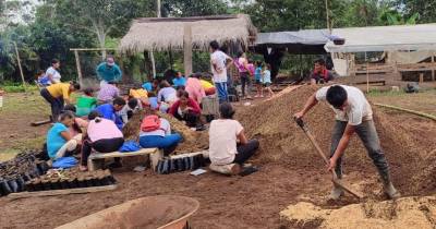 Los productores se capacitaron en las Comunidades de Aprendizaje de la Agricultura Familiar Campesina / Foto: cortesía MAG