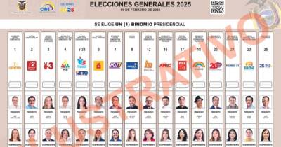 Las Elecciones Generales 2025 se llevarán a cabo el domingo / Foto: cortesía CNE